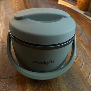 Never Used - Lunch Crockpot Green Food Warmer